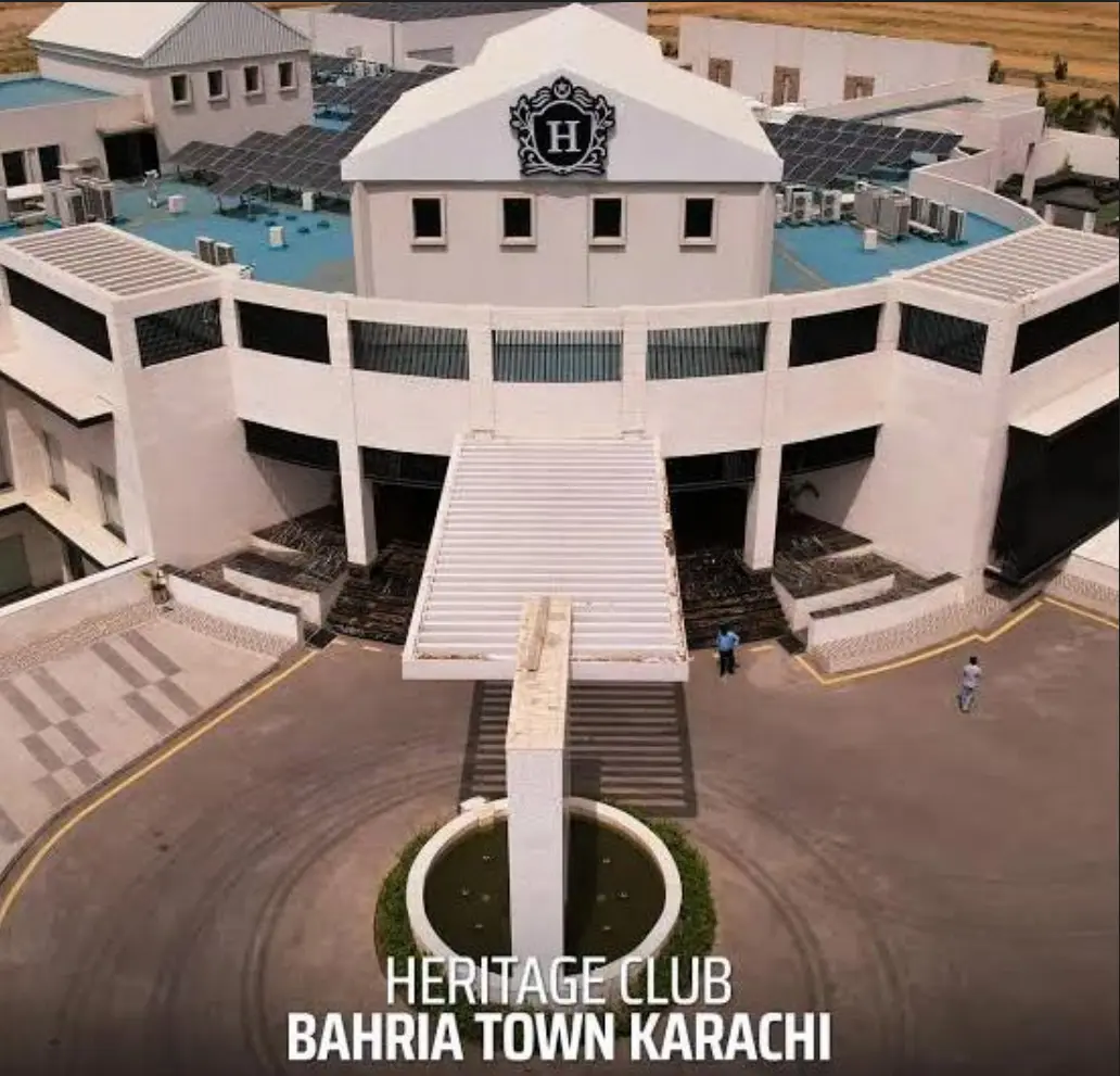 Heritage Club Bahria Town Karachi Construction